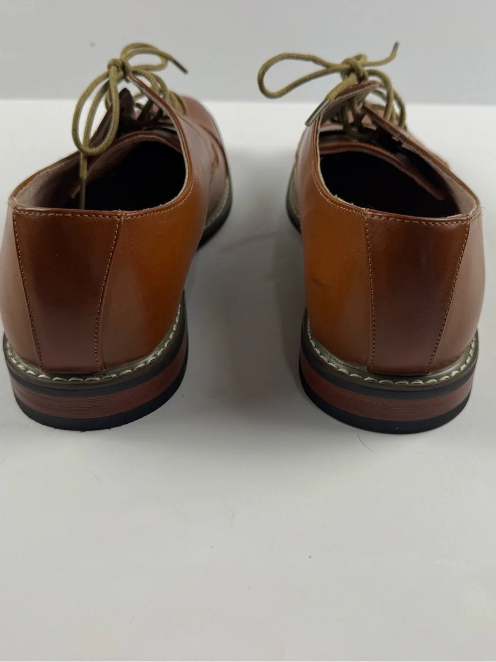 Bruno Marc polished tan